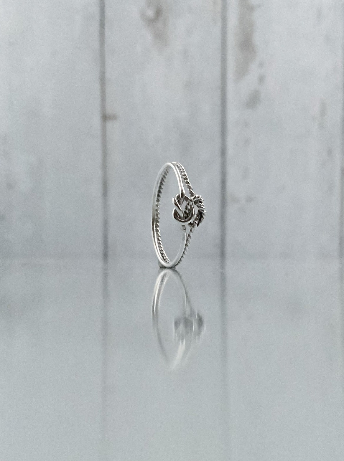 Bound | Nautical double knot rope ring