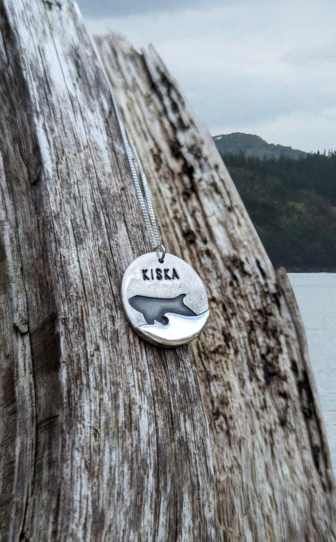 Kiska orca necklace