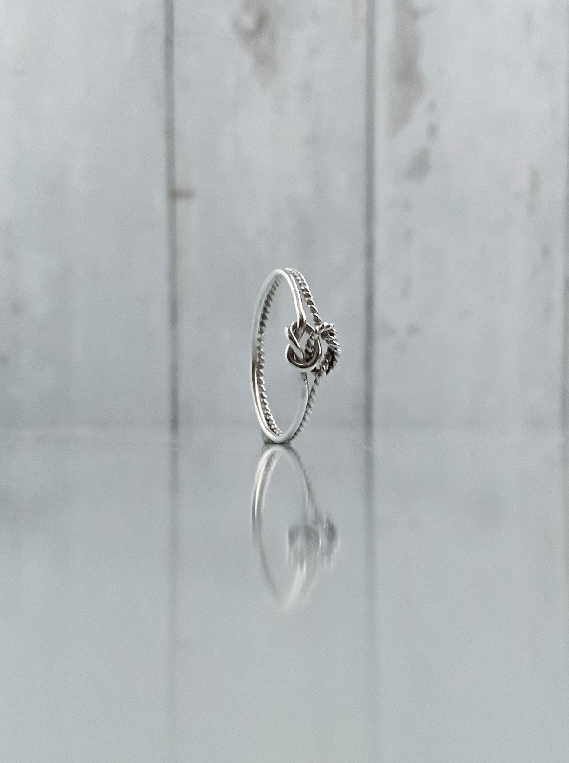 Bound | Nautical double knot rope ring